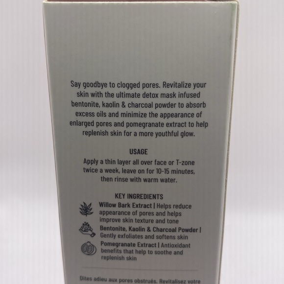 Lys Beauty Think Deep pore minimizing detox mask pomegranate & charcoal 1.76oz - Picture 5 of 6